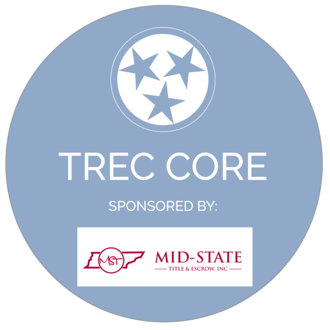 2025/2026 TREC Core - March 2025